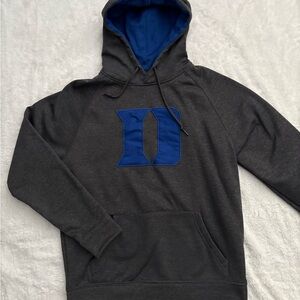 Colosseum Charcoal and Royal Blue Duke University Hoodie